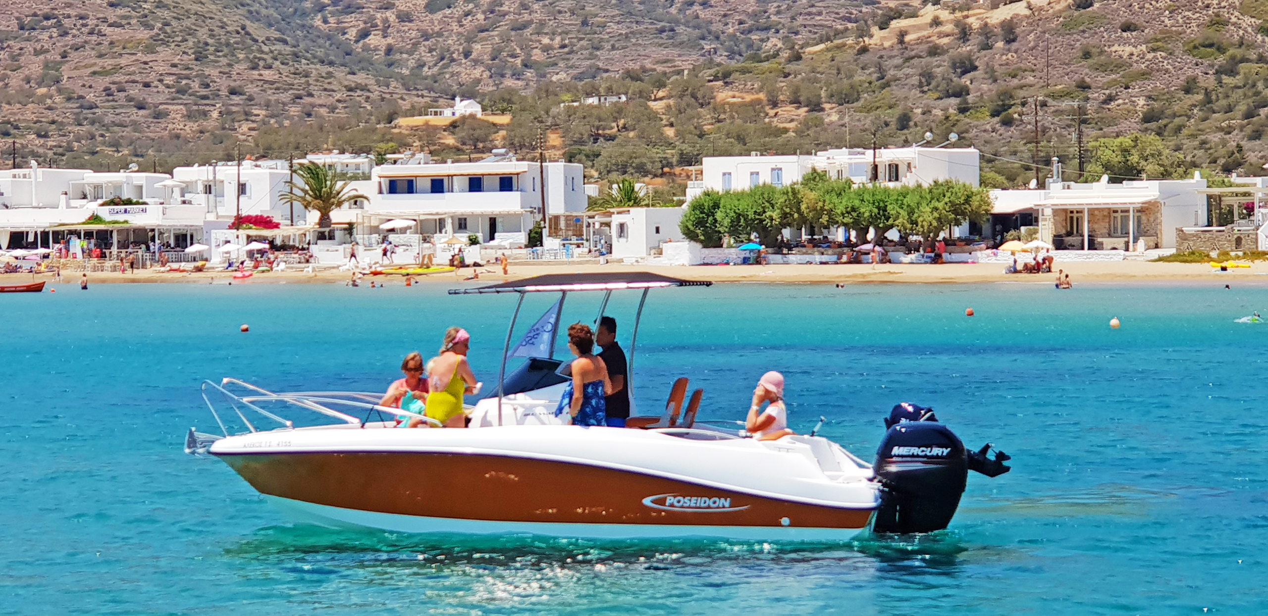 private boat tour in mykonos